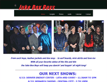 Tablet Screenshot of jukeboxboys.net